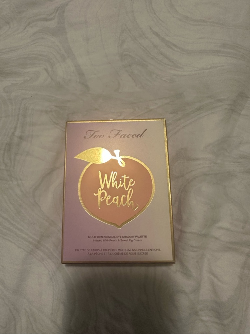 Too Faced White Peach Eyeshadow Palette - Peach, Gold, Pink